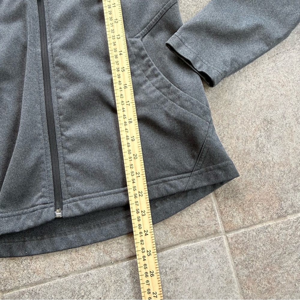 The North Face Women's Gray Hooded Zip Jacket Size Medium - Picture 6 of 9